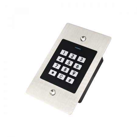 EK2 * Controler RFID stand-alone antivandal de exterior cu tastatura, incastrabil Control acces stand-alone - EK2 * Controler RFID stand-alone antivandal de exterior cu tastatura, incastrabil