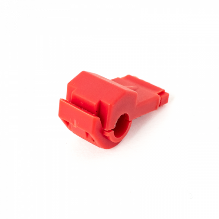 ET-T1-T(50) * Conector tip T pentru imbinarea cablurilor litate AWG 22–18, 0.5~1mm², pachet 50 bucati Conectori - ET-T1-T(50) * Conector tip T pentru imbinarea cablurilor litate AWG 22–18, 0.5~1mm², pachet 50 bucati