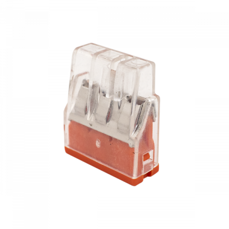 EU-203(10) * Cleme legaturi rapide pentru cablu rigid 3 x max. 2.5mm² Conectori - EU-203(10) * Cleme legaturi rapide pentru cablu rigid 3 x max. 2.5mm²