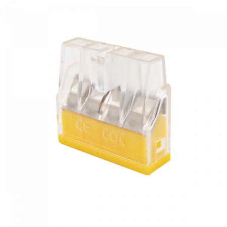 EU-204(10) * Cleme legaturi rapide pentru cablu rigid 4 x max. 2.5mm² Conectori - EU-204(10) * Cleme legaturi rapide pentru cablu rigid 4 x max. 2.5mm²