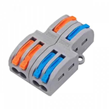 FD-24(10) * Conectori de cabluri cu functie de multiplicator, 2 x 1 la 2, max. 4mm² Conectori - FD-24(10) * Conectori de cabluri cu functie de multiplicator, 2 x 1 la 2, max. 4mm²