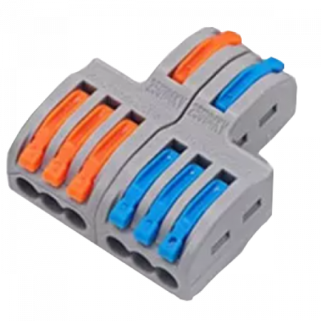 FD-26(10) * Conectori de cabluri cu functie de multiplicator, 2 x 1 la 3, max. 4mm² Conectori - FD-26(10) * Conectori de cabluri cu functie de multiplicator, 2 x 1 la 3, max. 4mm²