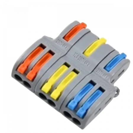 FD-36(10) * Conectori de cabluri cu functie de multiplicator, 3 x 1 la 2, max. 4mm² Conectori - FD-36(10) * Conectori de cabluri cu functie de multiplicator, 3 x 1 la 2, max. 4mm²