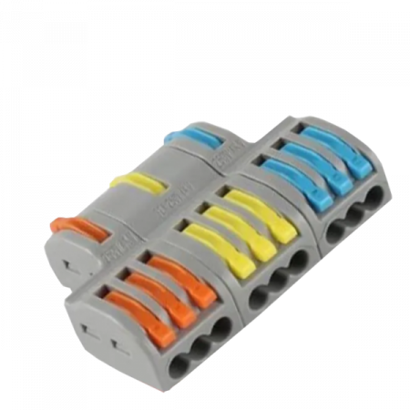 FD-39(10) * Conectori de cabluri cu functie de multiplicator, 3 x 1 la 3, max. 4mm² Conectori - FD-39(10) * Conectori de cabluri cu functie de multiplicator, 3 x 1 la 3, max. 4mm²