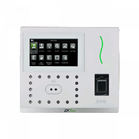 Terminale de pontaj - G3 * Terminal de pontaj si control acces cu identificare faciala, amprenta si RFID