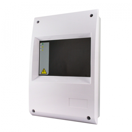 Surse incendiu - GFE-BCM-3-I/O (1.7A) * Sursa de alimentare 28V DC, 1,7A, cu backup (se pot monta 2 x acc 7Ah/12V), contine cutia