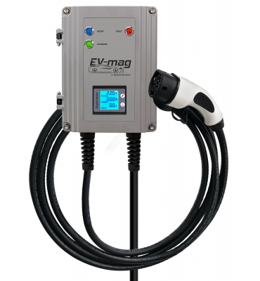 Incarcare electrica - GS103T2GC-D * Statie de incarcare cu display si cablu Tip 2, permite alimentarea 230V/16A, 3.7kW, compatibila cu toate masinile electrice cu conector Tip 2