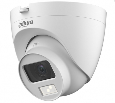 Camere video HD-CVI - HAC-HDW1200CLQ-IL-A-0280B-S6 * Camera 2MP HDCVI; dual-light, lumina alba/ IR 20M; Super adapt; lentila fixa 2.8mm