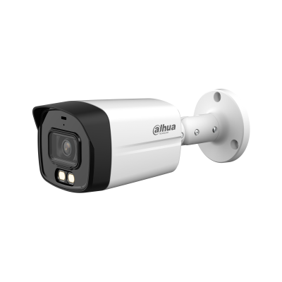 Noutati - HAC-HFW1200TLM-IL-A-0360B-S6 * Camera supraveghere exterior cu iluminare duala Smart Dual Light, 2 MP, IR/lumina alba 40 m, 3.6 mm, microfon