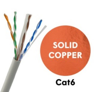 HSYV6-PVC * CABLU UTP CAT6 100% Cupru, Ø 0.55mm Cabluri - HSYV6-PVC * CABLU UTP CAT6 100% Cupru, Ø 0.55mm