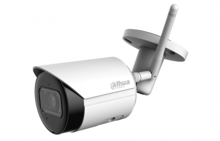 Camere video IP - IPC-HFW1430DS-SAW-0280B * Camera MINI-BULLET IP, Wi-Fi, 4 Megapixel IR exterior/interior, rezolutie 2560 x 1440 pixeli 20 fps, obiectiv 2.8 mm