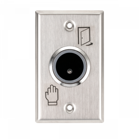 ISK-801E * Buton de iesire incastrabil/aplicabil, fara atingere, 12Vcc, NO/NC, LED stare suplimentar Butoane acces - ISK-801E * Buton de iesire incastrabil/aplicabil, fara atingere, 12Vcc, NO/NC, LED stare suplimentar
