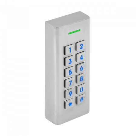 K6 * Controler stand-alone antivandal de exterior cu tastatura iluminata Control acces stand-alone - K6 * Controler stand-alone antivandal de exterior cu tastatura iluminata