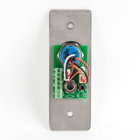 KY-C-SS-2-rdgn * Buton de iesire incastrat cu carcasa, cu cheie, cu led, tamper [3]