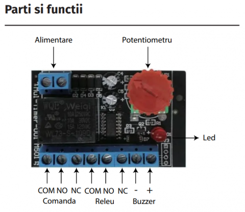 M501 * Modul de temporizare comanda cu potentiometru [1]