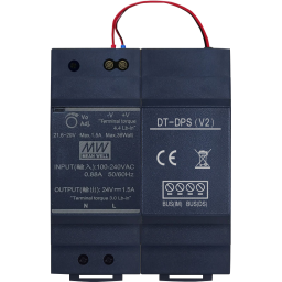 PC7 * Sursa de alimentare de 1.5A cu separator de alimentare, pentru sistemele de interfonie pe 2 fire 2Easy Module interfoane - PC7 * Sursa de alimentare de 1.5A cu separator de alimentare, pentru sistemele de interfonie pe 2 fire 2Easy