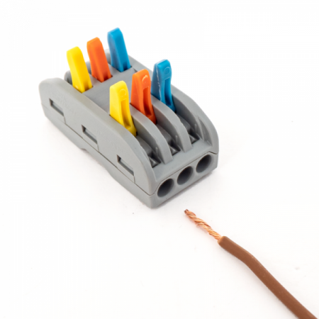 PCT-223(10) * Conectori legaturi rapide cabluri 3 x 1 la 1, max. 4mm² [1]