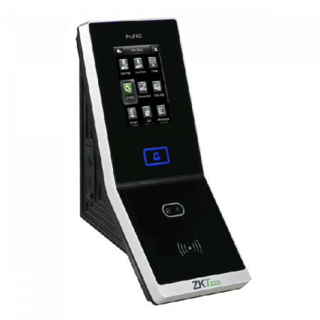 PRO-FAC * Controler stand-alone cu functie de pontaj, cu recunoastere faciala, card si tastatura, ZK Bio Security [1]