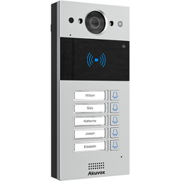 R20BX5* Video interfon IP SIP, post de apel cu 5 butoane Interfonie video IP - R20BX5* Video interfon IP SIP, post de apel cu 5 butoane