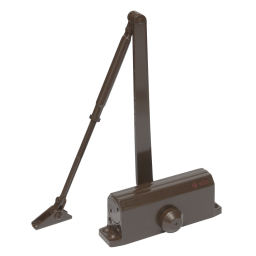 SA-6033AW-bn * Amortizor hidraulic cu brat, pentru usi de 40-65kg, maro Amortizoare usi - SA-6033AW-bn * Amortizor hidraulic cu brat, pentru usi de 40-65kg, maro