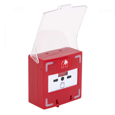 SCP-110-rd * Buton iesire de urgenta cu 3 comutatoare NC-COM-NO, Buzzer si LED bicolor [1]