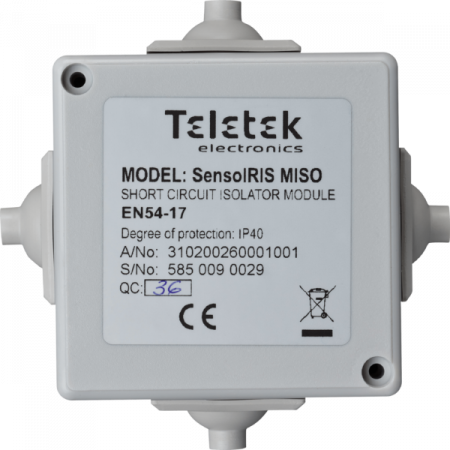 Module - SensoIRIS MISO * Modul izolator bucla, conform EN54-17