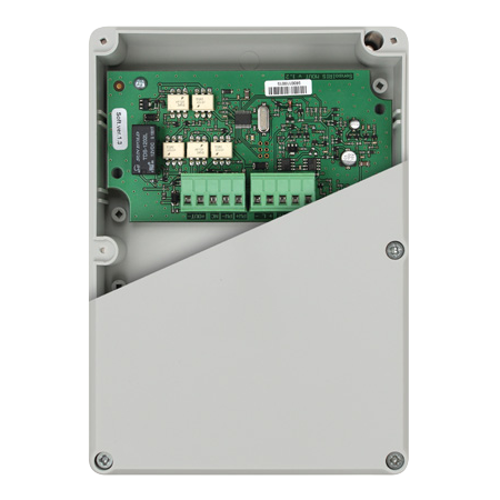 Module - SensoIRIS MOUT IP55 * Modul adresabil, contine o iesire monitorizata 0,75A pentru adresarea sirenelor conventionale