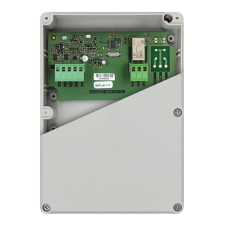 Module - SensoIRIS MOUT240 IP55 * Modul adresabil 1 OUT, iesire cu releu pentru comutarea circuitelor alimentate cu 240V AC (5A/240V)