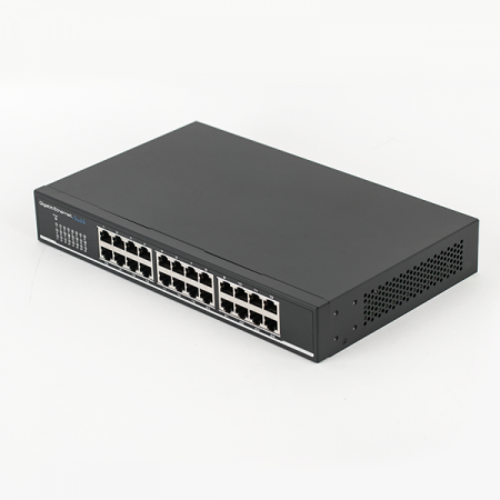 SG24-M * Switch gigabit cu 24 porturi ethernet 10/100/1000Mbps cu carcasa metalica Switch-uri - SG24-M * Switch gigabit cu 24 porturi ethernet 10/100/1000Mbps cu carcasa metalica