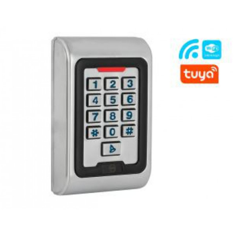Control acces stand-alone - SK-8EM-W-TY * Controler de acces stand-alone cu cititor RFID EM (125 KHz), IP68, WiFi 2.4GHz, compatibil cu aplicatia Tuya