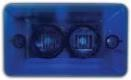 Sirene efractie - SL-105 * sirena piezoelectrica interior cu 4 LED-uri; Flash ALBASTRU