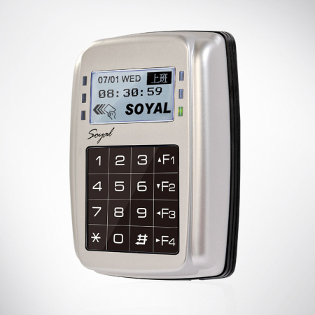 Control acces stand-alone - SOYAL AR-327HBR1111-V5 * Unitate control acces stand allone cu cititor de proximitate 125kHz si tastatura touchscreen iluminata