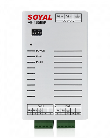 Soyal AR-485REP * Repetor activ 1000 metri RS485 pentru 9600/19200/38400/57600 baud in mod N/8/1 Module - Soyal AR-485REP * Repetor activ 1000 metri RS485 pentru 9600/19200/38400/57600 baud in mod N/8/1