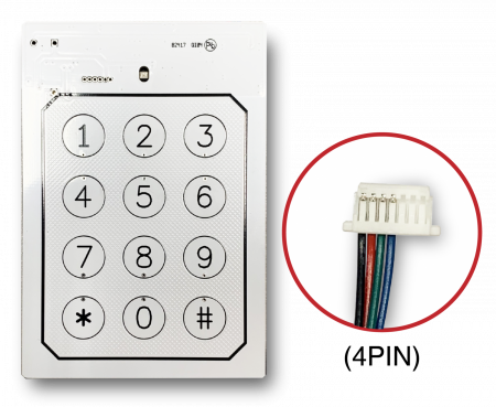 Soyal AR-WG-KEYBOARD-V2 * Tastatura externa pentru programare Soyal AR-WG-KEY. Se foloseste la cititorul Soyal 331HB-S/SP Module - Soyal AR-WG-KEYBOARD-V2 * Tastatura externa pentru programare Soyal AR-WG-KEY. Se foloseste la cititorul Soyal 331HB-S/SP