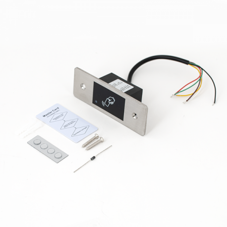 E1 * Minicontroler de acces RFID EM (125kHz) cu montare incastrata, antivandal de exterior [1]