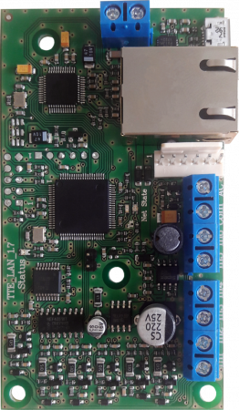 TTE LAN * Modul universal LAN (TCP-IP). 6 intrari / iesiri programabile. Port micro USB pentru programare (folosind softul ProsTE) Module - TTE LAN * Modul universal LAN (TCP-IP). 6 intrari / iesiri programabile. Port micro USB pentru programare (folosind softul ProsTE)