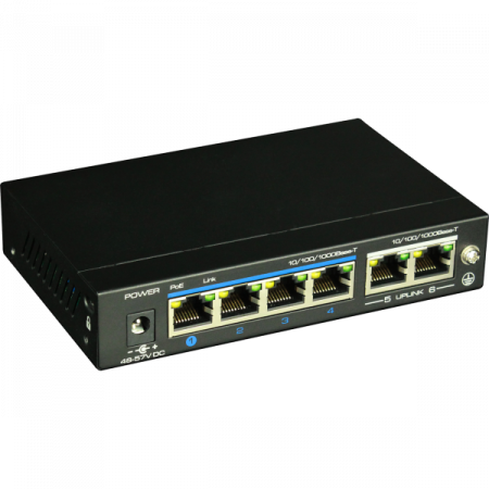 Switch-uri - UTP3-GSW04-TP60 * Switch ethernet gigabit POE+, 4+2 porturi