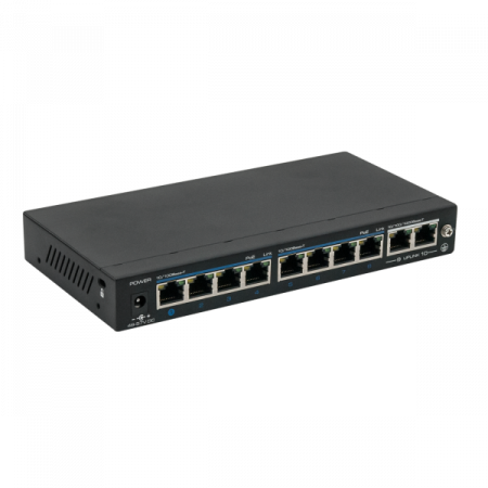 UTP3-SW08-TP120-A1 * Switch ethernet POE+, 8+2 porturi Switch-uri - UTP3-SW08-TP120-A1 * Switch ethernet POE+, 8+2 porturi