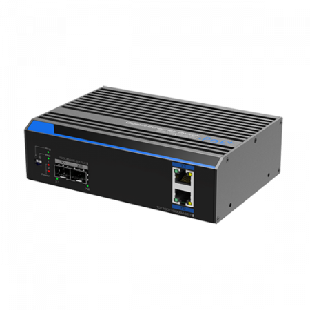 UTP7202GE-POE * Switch industrial cu 2 porturi ethernet gigabit POE+ si 2 porturi gigabit SFP, alimentare 12~48Vcc, POE watchdog, Fast Ring, BSP Switch-uri - UTP7202GE-POE * Switch industrial cu 2 porturi ethernet gigabit POE+ si 2 porturi gigabit SFP, alimentare 12~48Vcc, POE watchdog, Fast Ring, BSP
