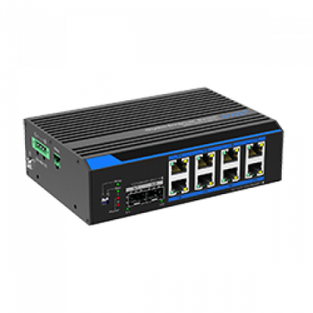 UTP7208GE-POE * Switch industrial cu 8 porturi ethernet gigabit POE+ si 2 porturi gigabit SFP, alimentare 12~48Vcc, POE Watchdog, Fast Ring, B Switch-uri - UTP7208GE-POE * Switch industrial cu 8 porturi ethernet gigabit POE+ si 2 porturi gigabit SFP, alimentare 12~48Vcc, POE Watchdog, Fast Ring, B