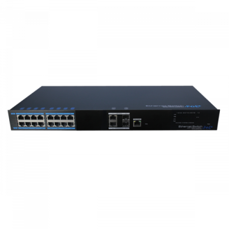 Switch-uri - UTP7216E-POE-L2 * Switch 16 porturi POE+ cu management interfata management L2