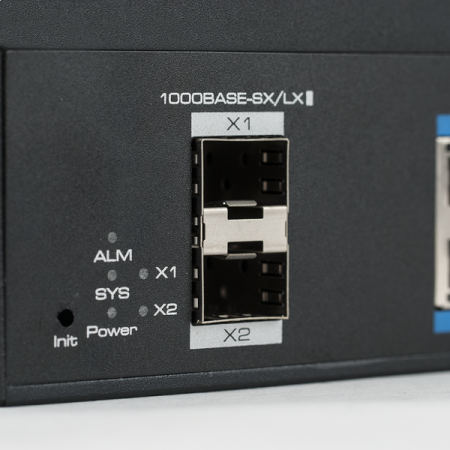 UTP7308GE-BTPOE * Switch industrial full gigabit cu 8 porturi ethernet BT POE++ si 2 porturi SFP, management L2, POE Watchdog, Fast Ring [2]