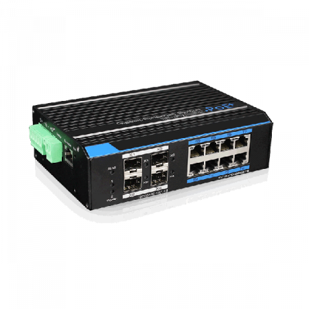 UTP7308GE-POE * Switch ethernet RING gigabit POE++ industrial, 8+4 porturi Switch-uri - UTP7308GE-POE * Switch ethernet RING gigabit POE++ industrial, 8+4 porturi