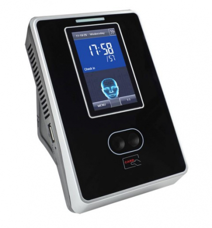 Terminale de pontaj - VF-380 * Controler de acces cu functie de pontaj, cu recunoastere faciala, cititor de proximitate si cod PIN