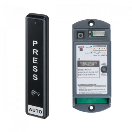 VZ-PB06 * Buton wireless cu modul de radiocomanda pentru sistemele de automatizare usi glisante Automatizari usi - VZ-PB06 * Buton wireless cu modul de radiocomanda pentru sistemele de automatizare usi glisante