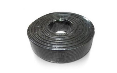 W90C/100 * Cablu coaxial recomandat pentru sisteme video CALITATE SUPERIOARA, 75 Ohm colac de 100m Cabluri - W90C/100 * Cablu coaxial recomandat pentru sisteme video CALITATE SUPERIOARA, 75 Ohm colac de 100m