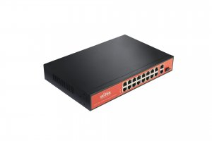 WI-PS518G * Switch PoE 16 porturi montabil in rack Switch-uri - WI-PS518G * Switch PoE 16 porturi montabil in rack