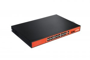 WI-PS526G * Switch PoE 24 porturi montabil in rack Switch-uri - WI-PS526G * Switch PoE 24 porturi montabil in rack