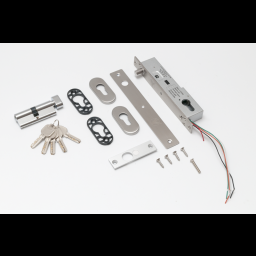 YB-500C(LED) * Bolt electric (fail-secure) cu temporizare, senzor magnetic, monitorizare, cilindru cu cheie si led de stare frontal Bolturi electrice - YB-500C(LED) * Bolt electric (fail-secure) cu temporizare, senzor magnetic, monitorizare, cilindru cu cheie si led de stare frontal
