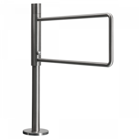 Porti batante - YK-PB-M-ZL * Poarta batanta bidirectionala din INOX, mecanica cu cheie